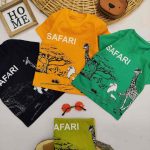 تیشرت تک زرافه و جنگل کد 249