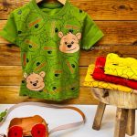 تیشرت تک خرس رنگی کد 261