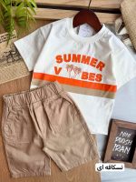 تیشرت شلوارک summer کد 1113 - Image 4