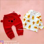 بلوز شلوار پو قرمزی