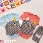 بادی شلوار پیشی چشمکی