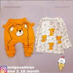 بلوز شلوار خرس چهار قلو