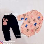 بادی شلوار خرگوش تمام چاپ