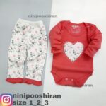 بادی شلوار قلب نگینی