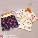 تیشرت شلوارک خرگوش لپ قرمزی