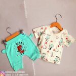 تیشرت شلوارک دایناسور بادکنکی