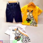 تیشرت شلوارک گور خر علف خوار