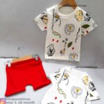 تیشرت شلوارک شیر و میمون