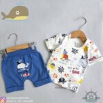 تیشرت شلوارک موجودات دریایی