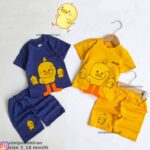 تیشرت شلوارک سه جوجه