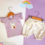 تیشرت شلوارک خرگوش و توت فرنگی