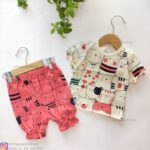 تیشرت شلوارک گربه های ملوس