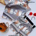 تیشرت شلوارک گوگولی کد 348