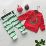 بلوز شلوار هندونه گلدوزی