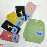 بلوز تک زرافه جیب دار