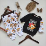 بلوز شلوار ببر اسکیت سوار کد 141