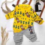 بلوز شلوار تدی و حروف کد 156