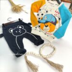 بلوز شلوار خرس کلاه دار کد 170