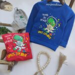 بلوز شلوار دایناسور فضانورد کد 175