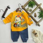 بلوز شلوار خرس موتور سوار کد 154