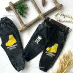 شلوار جین طرح کفش کد 191