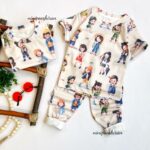 تیشرت شلوار دختران فانتزی کد 197