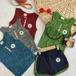 تاپ شلوارک کلاسیک کد 229