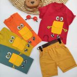 تیشرت شلوارک باب اسفنجی کد 250