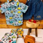 تیشرت شلوارک ماشین ها کد 260