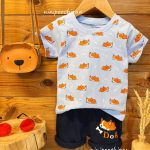 تیشرت شلورک هاپو خوابالو کد 299