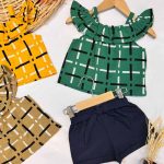 شومیز شلوارک قایقی کد 298