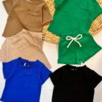 تیشرت شلوارک موسلین کد 311