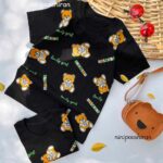 تیشرت تک تدی مشکی کد 340