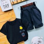 تیشرت شلوارک استیکر شیطون کد 355