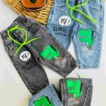 شلوار جین دایناسور کد 381