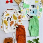 بلوز شلوار حیوانات تمام چاپ کد 382