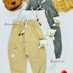 شلوار کتان عروسکی کد 438