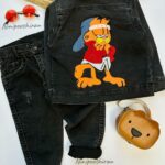 سه تیکه جین گارفیلد کد 452