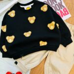 بلوز شلوار تدی مشکی کد 481