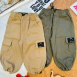 شلوار کتان کارگو کد 475