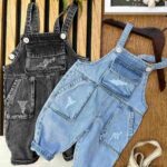 پیشبندی جین زاپ دار کد ۴۱۷