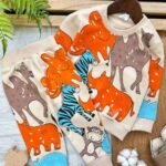 بلوز شلوار تمام چاپ کد 549