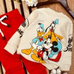 بلوز شلوار دیزنی کد 551