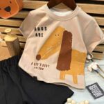 تیشرت شلوارک هاپو گوش دراز کد 626