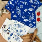 تیشرت شلوارک رنگارنگ کد 671