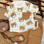 تیشرت شلوارک کارتونی کد 711