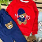 بلوز شلوار تدی مونو کلاه دار کد ۷۱۶