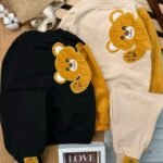 بلوز شلوار خرس کبریتی کد 726