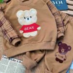 بلوز شلوار تدی شطرنجی کد 728