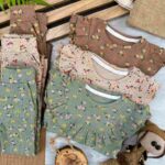 بلوز شلوار گلگلی کد 758